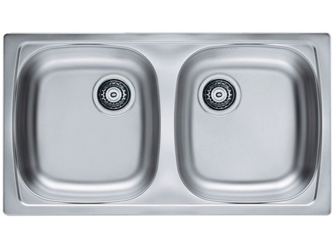 NERJAVNO POMIVALNO KORITO ALVEUS BASIC 160, NAT 780X435 MM IZTOK 88.9 MM