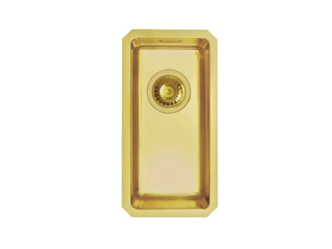 NERJAVNO POMIVALNO KORITO ALVEUS MONARCH KOMBINO 10, GOLD 217X437 MM