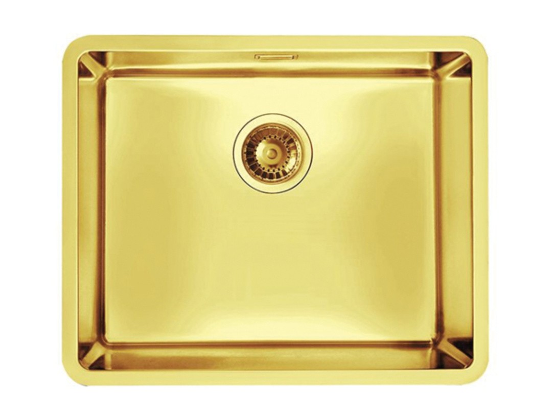NERJAVNO POMIVALNO KORITO ALVEUS MONARCH KOMBINO 50, GOLD 542X442 MM VGRADNI