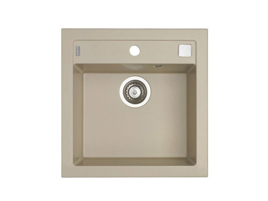 GRANITAL POMIVALNO KORITO ALVEUS FORMIC 20, PEBBLE-G02M 520X510 MM