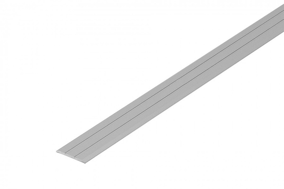 PREHODNI ALU PROFIL CEZAR LPP 25MM 0.9M SREBRN SAMOLEPILNI