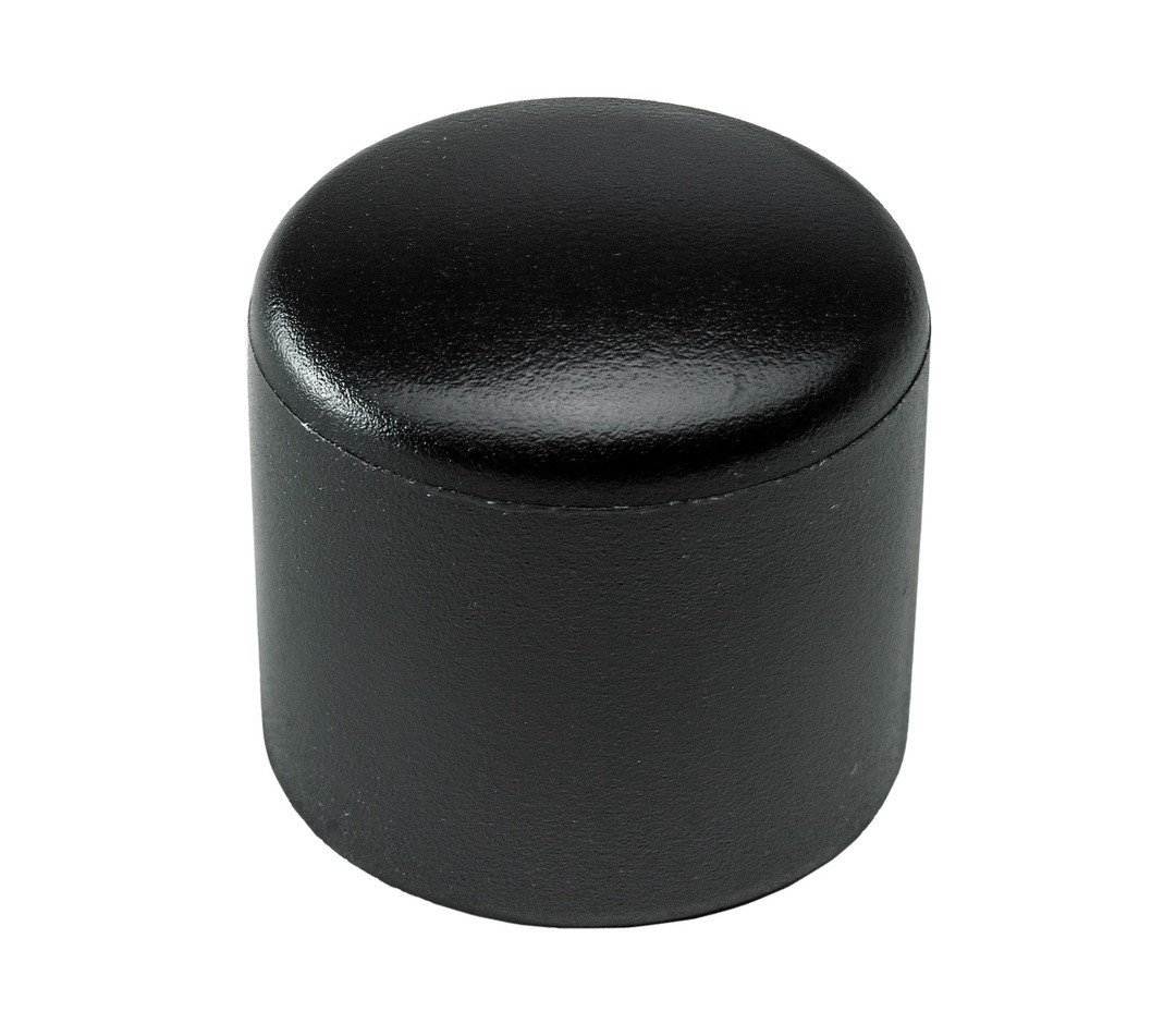 KAPICA ZA NOGO MIZE ALI STOLA HETTICH DIY FI 20 MM, ČRNA, V ZAVOJU JE 4 KOS