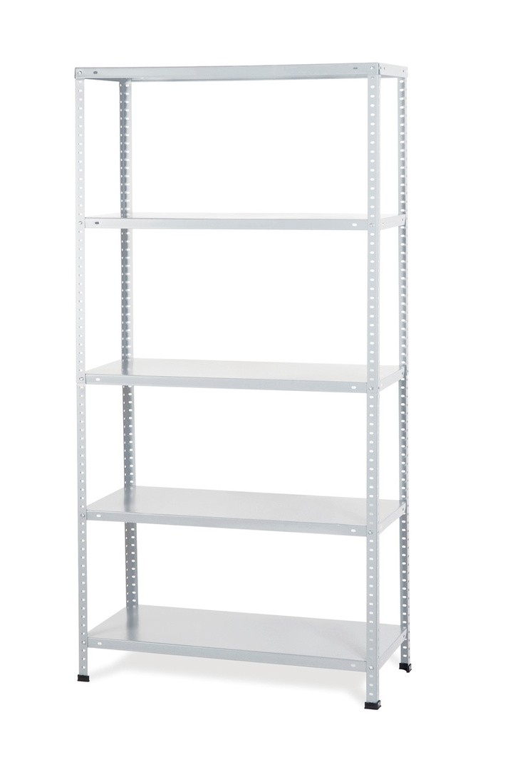 REGAL AR SHELVING 180X90X30 CM 5P/70KG BEL KOVINSKA POLICA