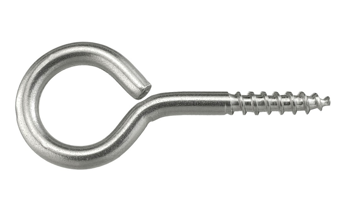 DODATEK CONMETALL OČESNI VIJAK 20X10X3.3MM NERJAVNI ZAV=6KOS LESNI N