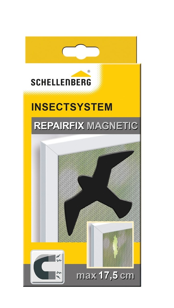 SCHELLENBERG MAGNETNI SET ZA POPRAVILO RAZTRGANE ZAŠČITNE MREŽE PROTI INSEKTOM