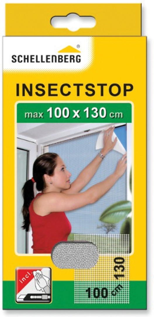 SCHELLENBERG ZAŠČITNA MREŽA PROTI INSEKTOM ZA OKNO 100X130 CM BELA