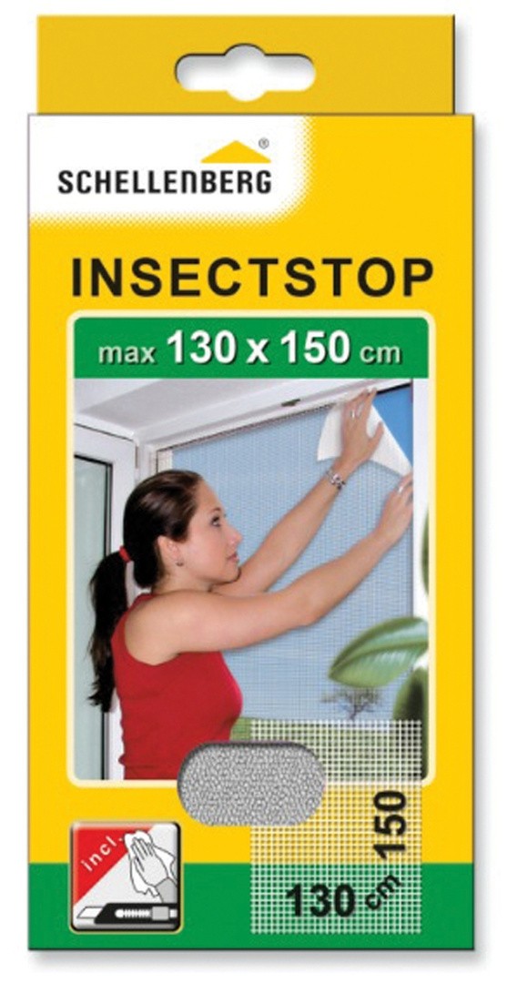 SCHELLENBERG ZAŠČITNA MREŽA PROTI INSEKTOM ZA OKNO 130X150 CM BELA