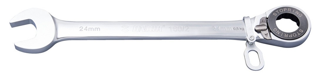 VILIČASTO OBROČNI KLJUČ Z RAGLJO ZA VARNO DELO NA VIŠINI UNIOR 15 MM ART. 160/2-H (626396)