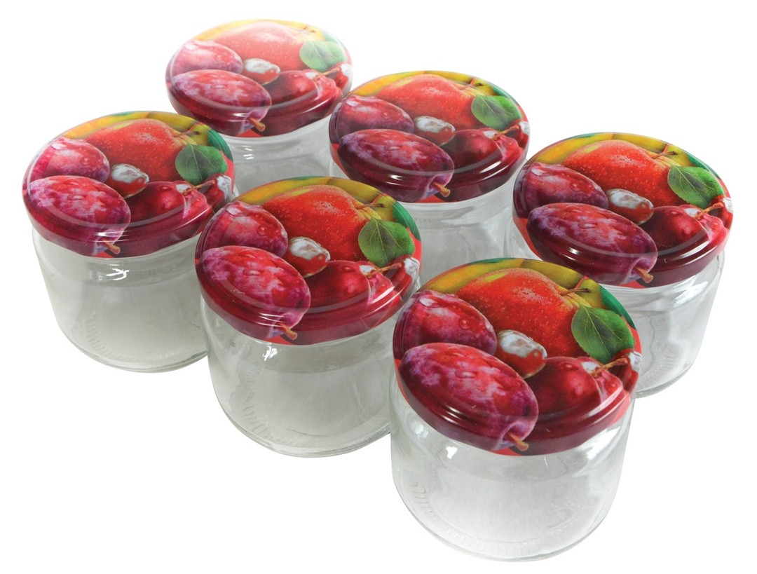 KOZAREC ZA VLAGANJE AVACOM 370 ML S POKROVOM 6/1 MOTIV SADJE