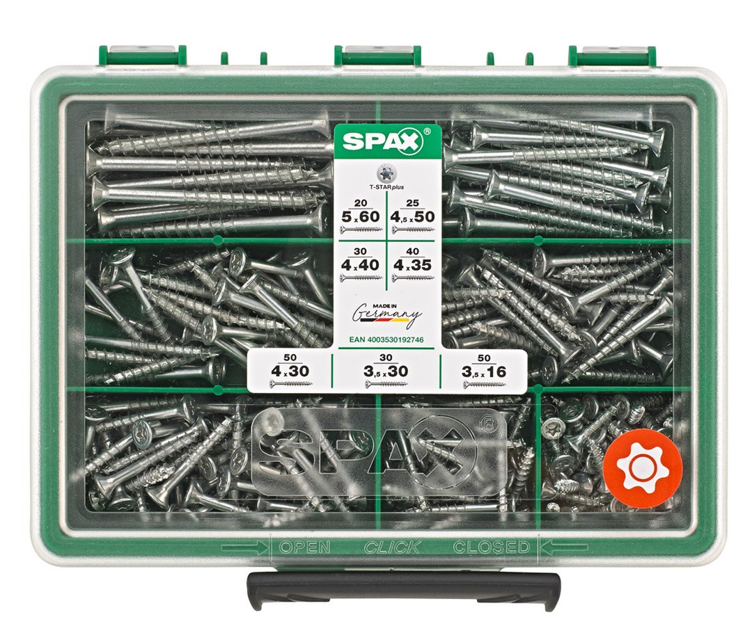 UNIVERZALNI VIJAK SPAX TX 245SET A2F V ZAVITKU 245KOS