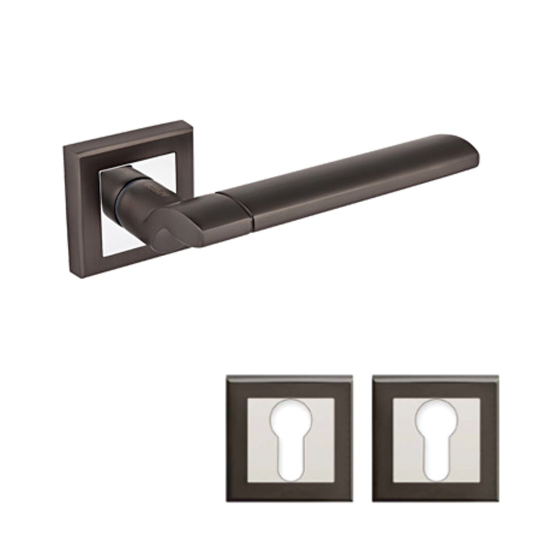 ALU KLJUKA ZA VRATA APECS 18092-A-GRF CILINDER