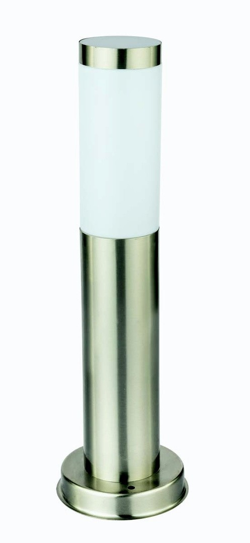 STOJEČA VRTNA SVETILKA BOSTON 1XE27 H=45 CM OPAL / INOX