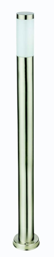 STOJEČA VRTNA SVETILKA BOSTON 1XE27 H=110 CM OPAL / INOX