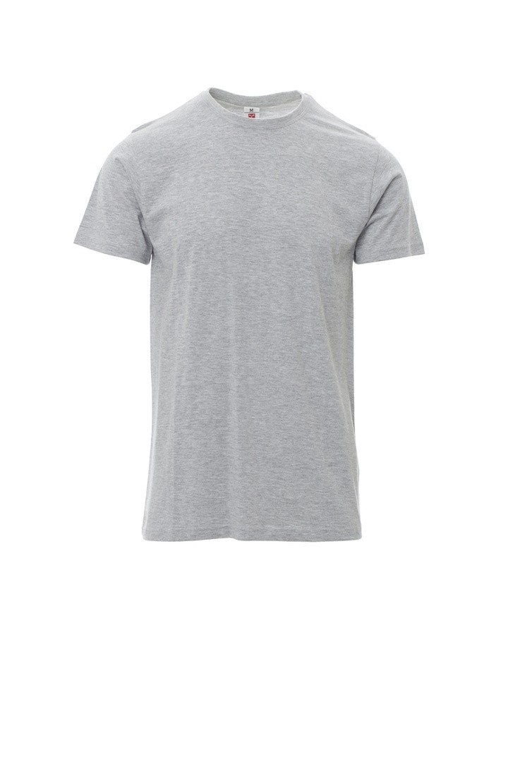 MAJICA KRATKI ROKAV PAYPER PRINT, MELANŽ SIVA, XL T-SHIRT