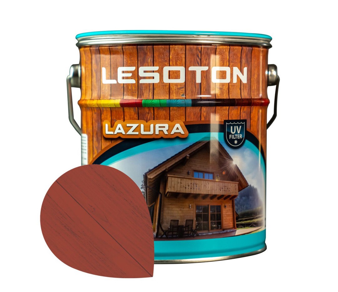 TANKOSLOJNI PREMAZ LESOTON LAZURA ŠT.7 MAHAGONIJ 2.5L