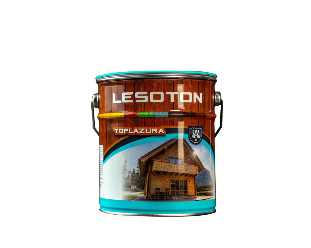 DEBELOSLOJNI PREMAZ LESOTON TOPLAZURA ŠT.1 BREZBARVNA 2.5L