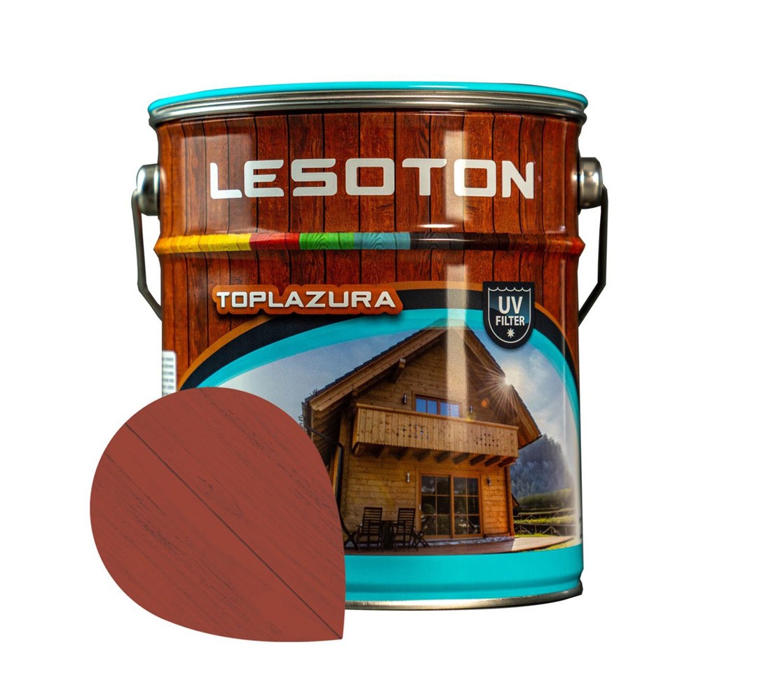 DEBELOSLOJNI PREMAZ LESOTON TOPLAZURA ŠT.7 MAHAGONIJ 2.5L