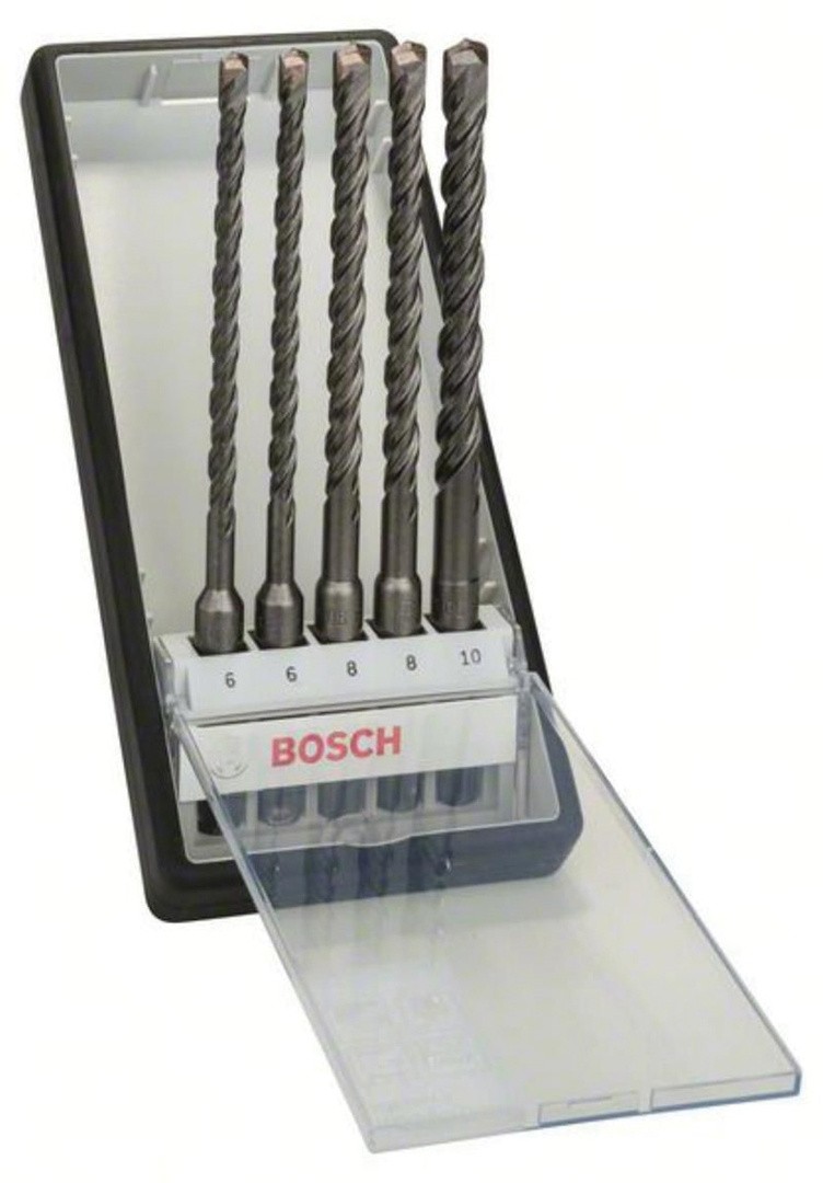 BOSCH UDARNI SVEDER IZ TRDE KOVINE 5-DELNI KOMPLET BOSCH SDS-PLUS