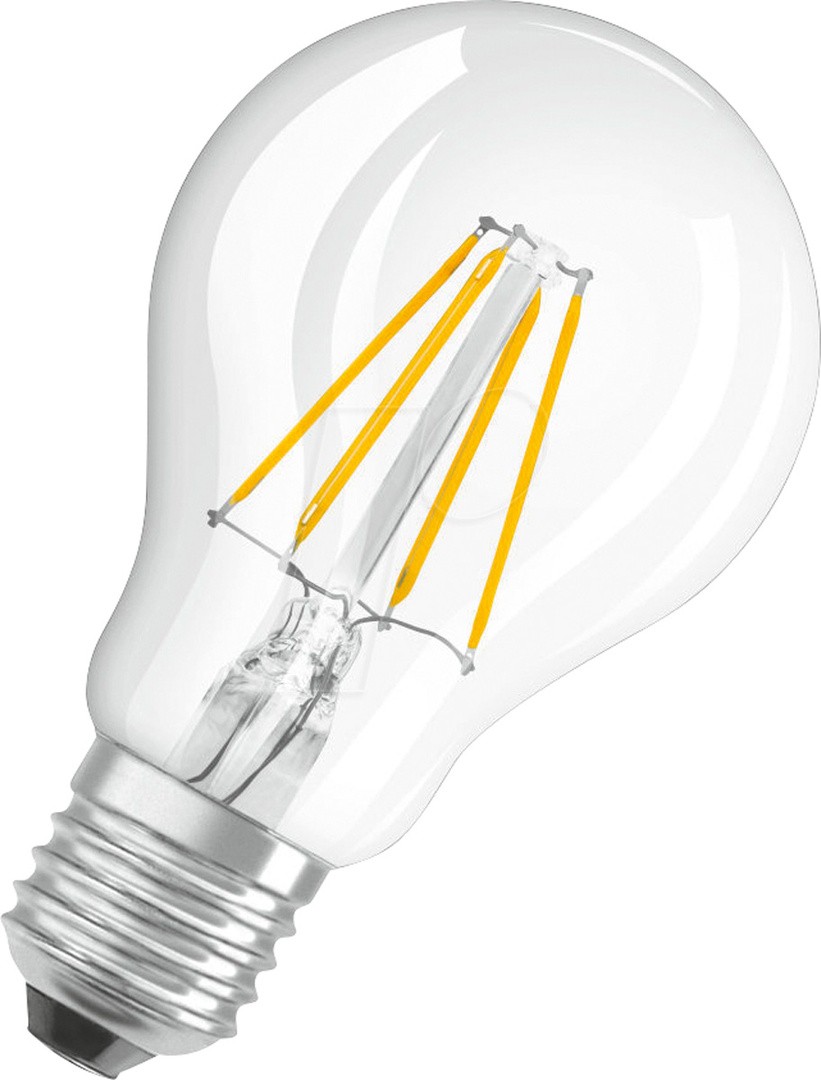 LED ŽARNICA E27 OSRAM CLA40 4W/840, BISTRA STAR, FILAMENT