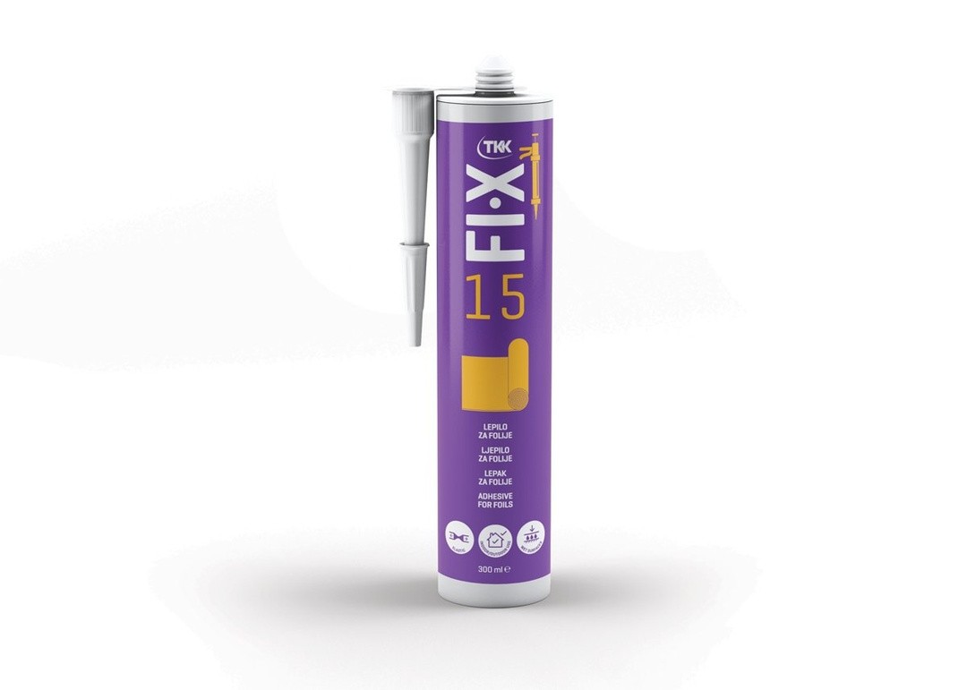 MONTAŽNO LEPILO FIX 15 300 ML LEPILO ZA FOLIJO
