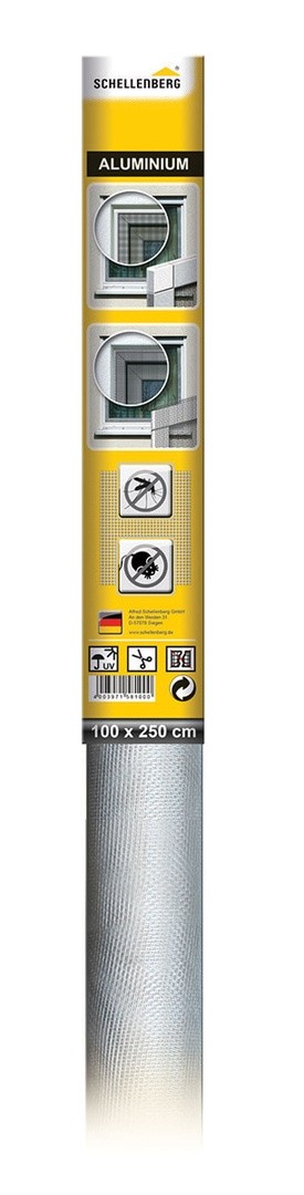 PRIBOR SCHELLENBERG MREŽA PROTI INSEKTOM ALUMINIJ, 100X250CM