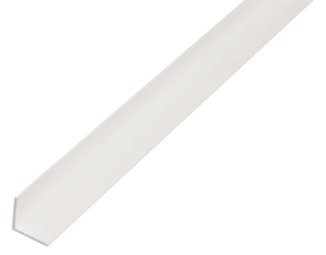 KOTNI PROFIL ALBERTS PVC 10X10X1X2600 MM BEL