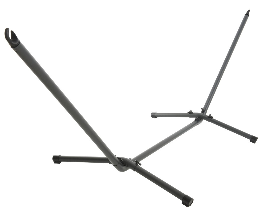 STOJALO ZA VISEČO MREŽO DECORIS 300X93X105 CM, ANTRACIT