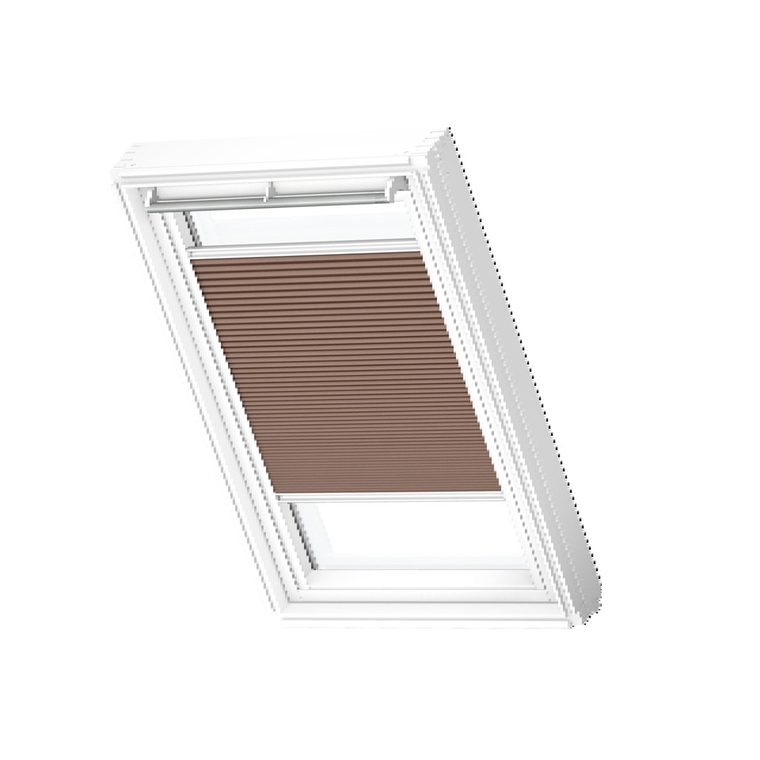 SENČILO ZA STREŠNO OKNO VELUX FHC MK08 1165S TERMO PLISE, SVETLO RJAVA