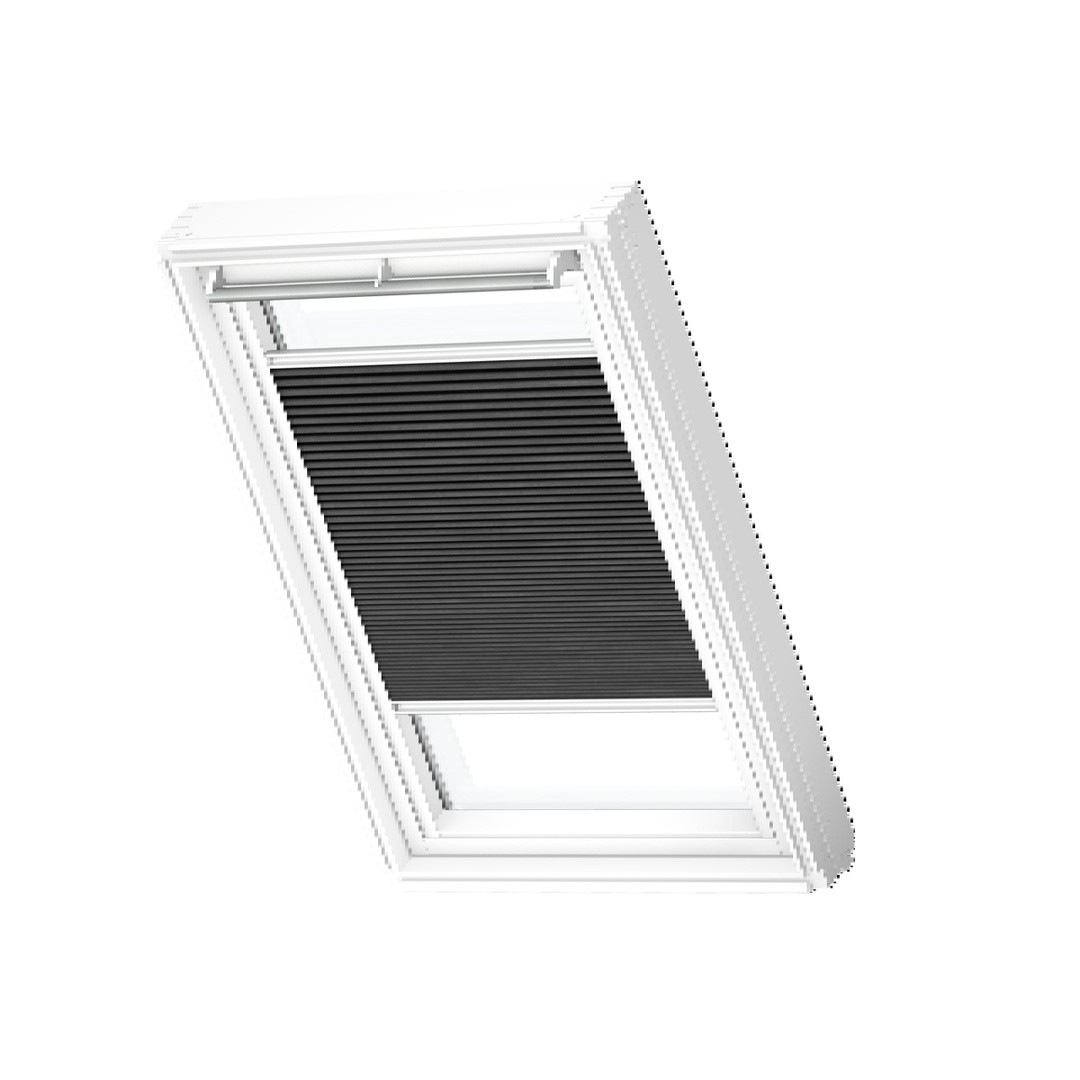 SENČILO ZA STREŠNO OKNO VELUX FHC MK10 1047SWL TERMO PLISE, ČRN