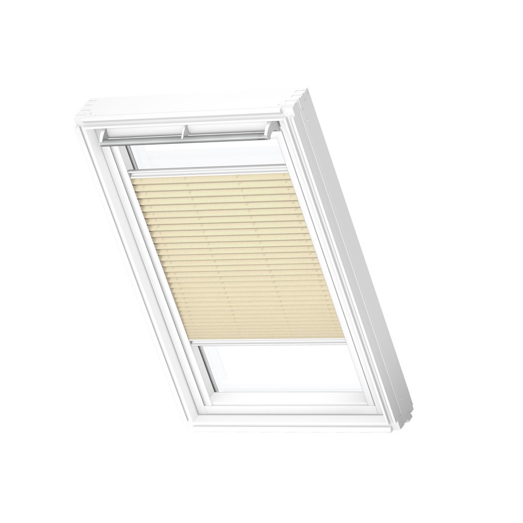 SENČILO ZA STREŠNO OKNO VELUX FML FK04 1278S PLISE, ELEK., BEŽ