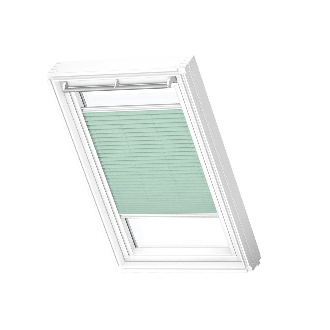 SENČILO ZA STREŠNO OKNO VELUX FML FK08 1281SWL PLISE, ELEK., MENTOL,