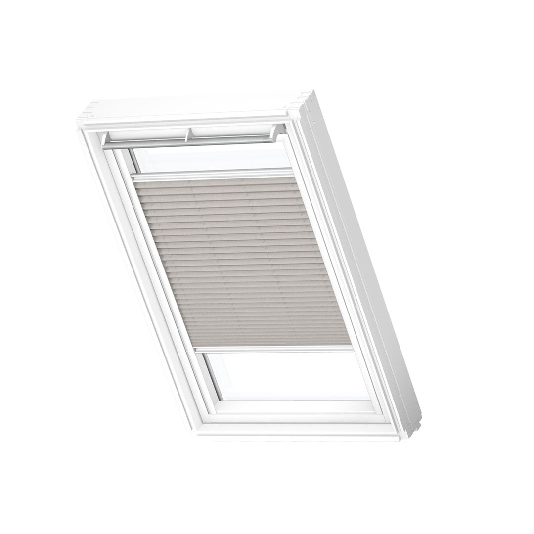 SENČILO ZA STREŠNO OKNO VELUX FML PK08 1284SWL PLISE, ELEK., SIVA,