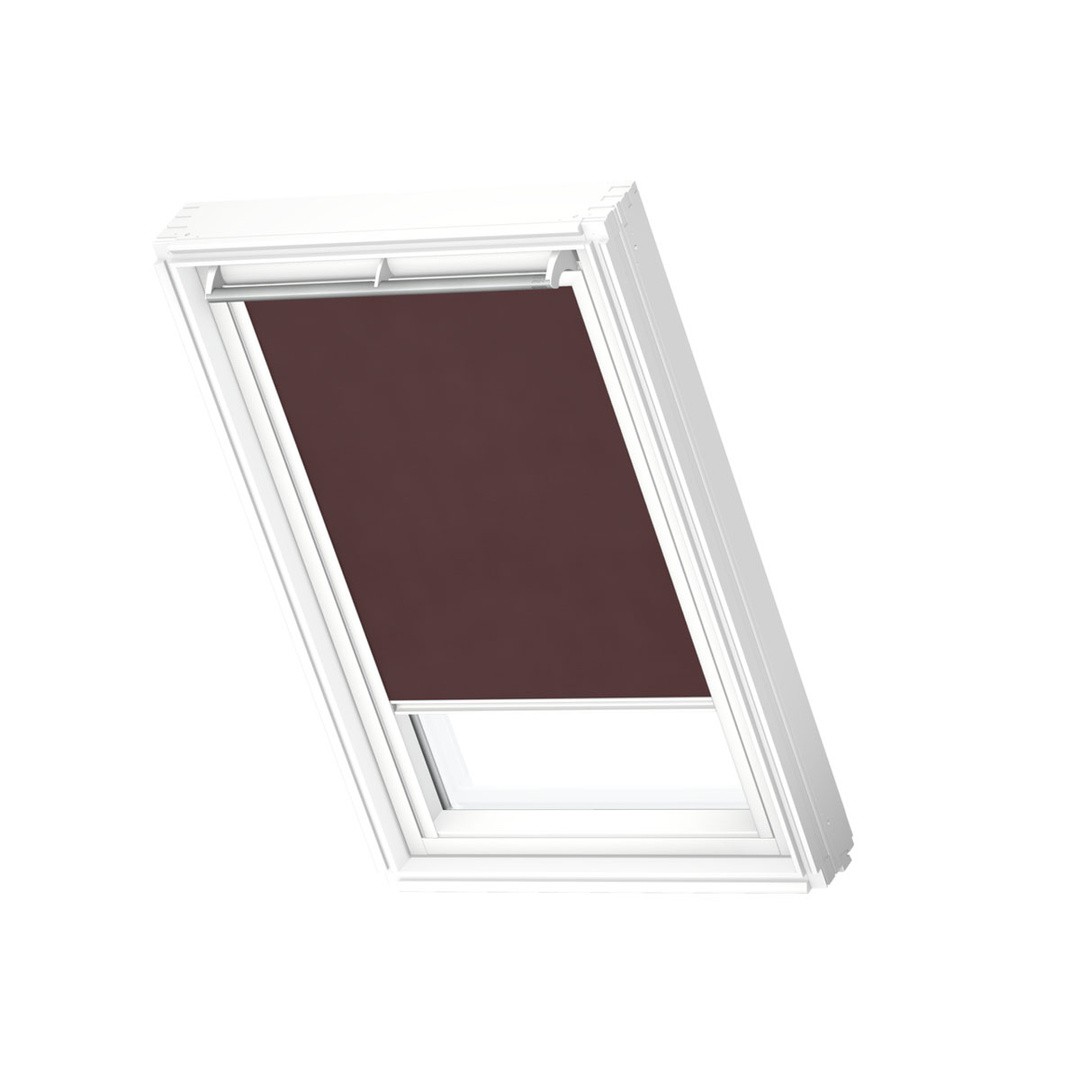 SENČILO ZA STREŠNO OKNO VELUX RFL MK04 4162SWL ROLO Z VODILI, T.RJAVA