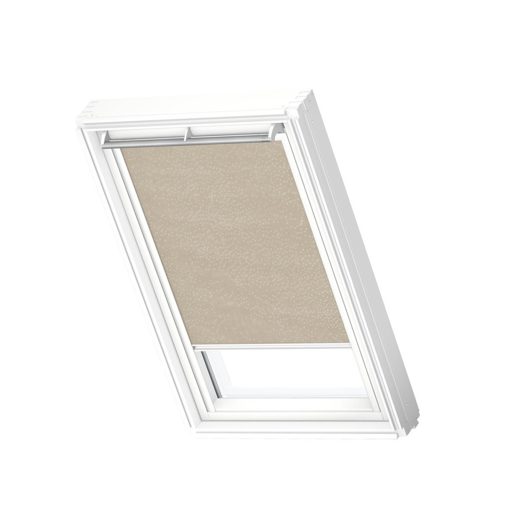 SENČILO ZA STREŠNO OKNO VELUX RFL MK06 4171SWL ROLO Z VODILI, PRAŠNO BEŽ