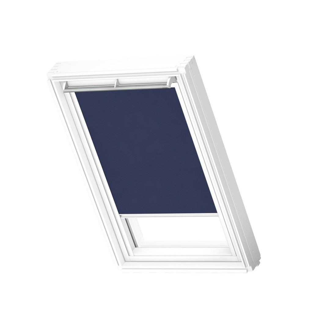 SENČILO ZA STREŠNO OKNO VELUX RML MK04 9050S ROLO, EL.UPR., T.MODRA
