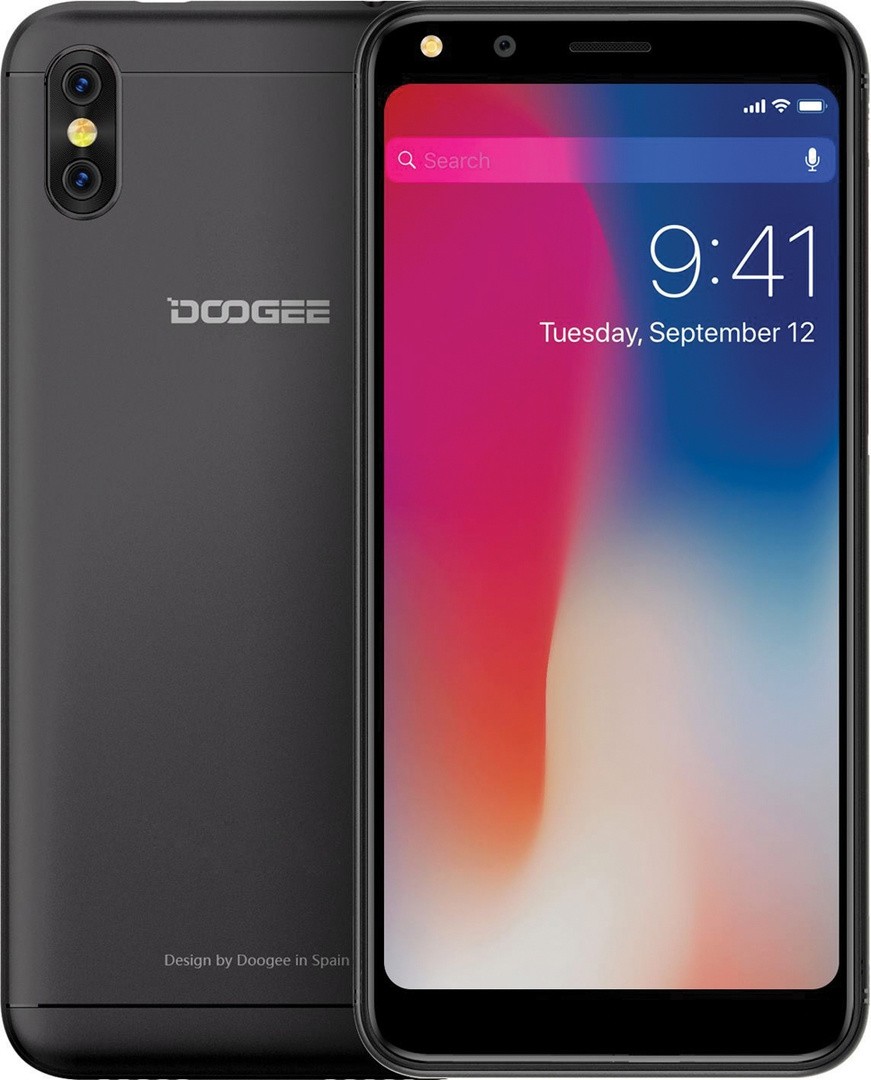 PAMETNI MOBILNI TELEFON DOOGEE X53 ČRN