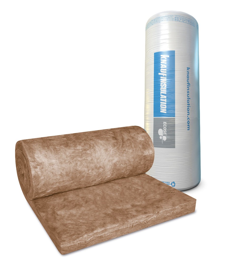 STEKLENA VOLNA ZA STROP KNAUFINSULATION NATUROLL PLUS 18 CM ROLA= 5.52 PAL= 132.48