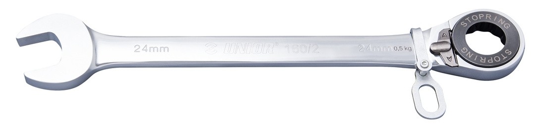 VILIČASTO OBROČNI KLJUČ Z RAGLJO ZA VARNO DELO NA VIŠINI UNIOR 12 MM ART. 160/2-H (626393)