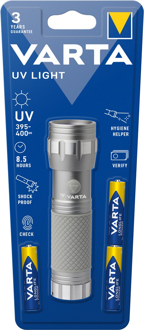 BATERIJSKA SVETILKA VARTA LED UV DETEKCIJSKA 3 AAA