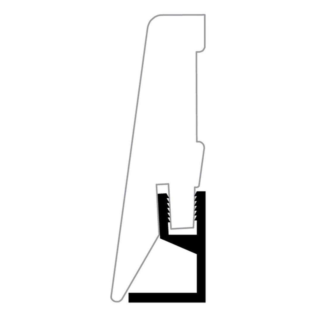 ZAKLJUČNA TALNA LETEV KRONOTEX HRAST PISA 19X58X2400 MM MDF