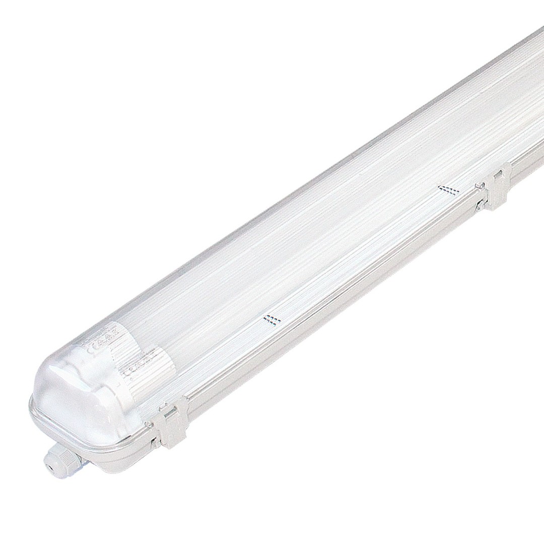 VODOTESNA LED SVETILKA COMMEL 2X22W IP65 CW L=1560 MM