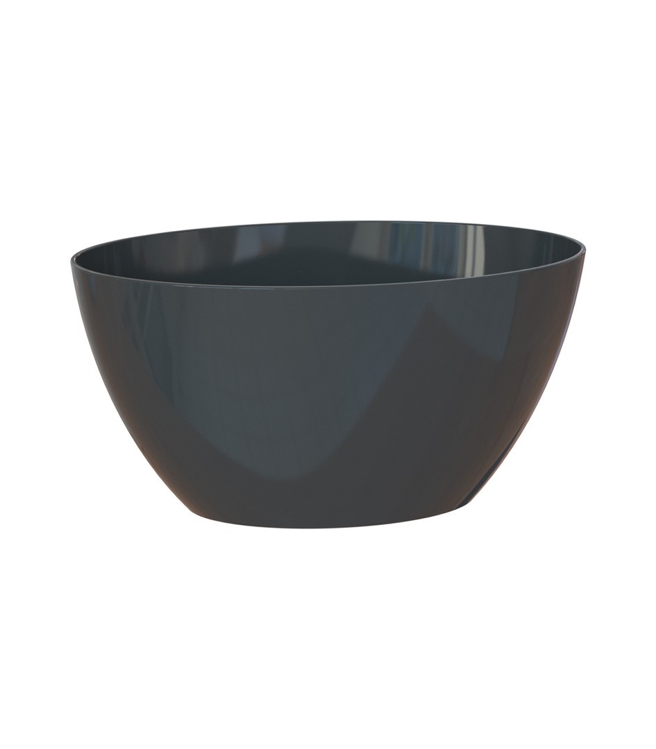 PE NOTRANJI LONEC BAHIA PLANT BOX ANTRACIT OVAL 35X17CM