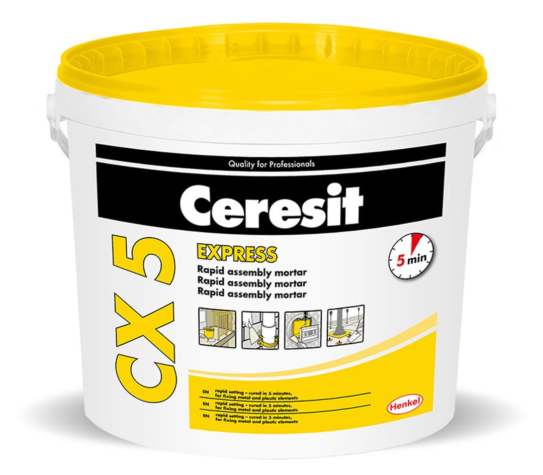 HITROVEZNA MALTA HENKEL ACB CERESIT CX 5 EXSPRESS 5 KG - MALTA ZA HITRO MONTAŽO