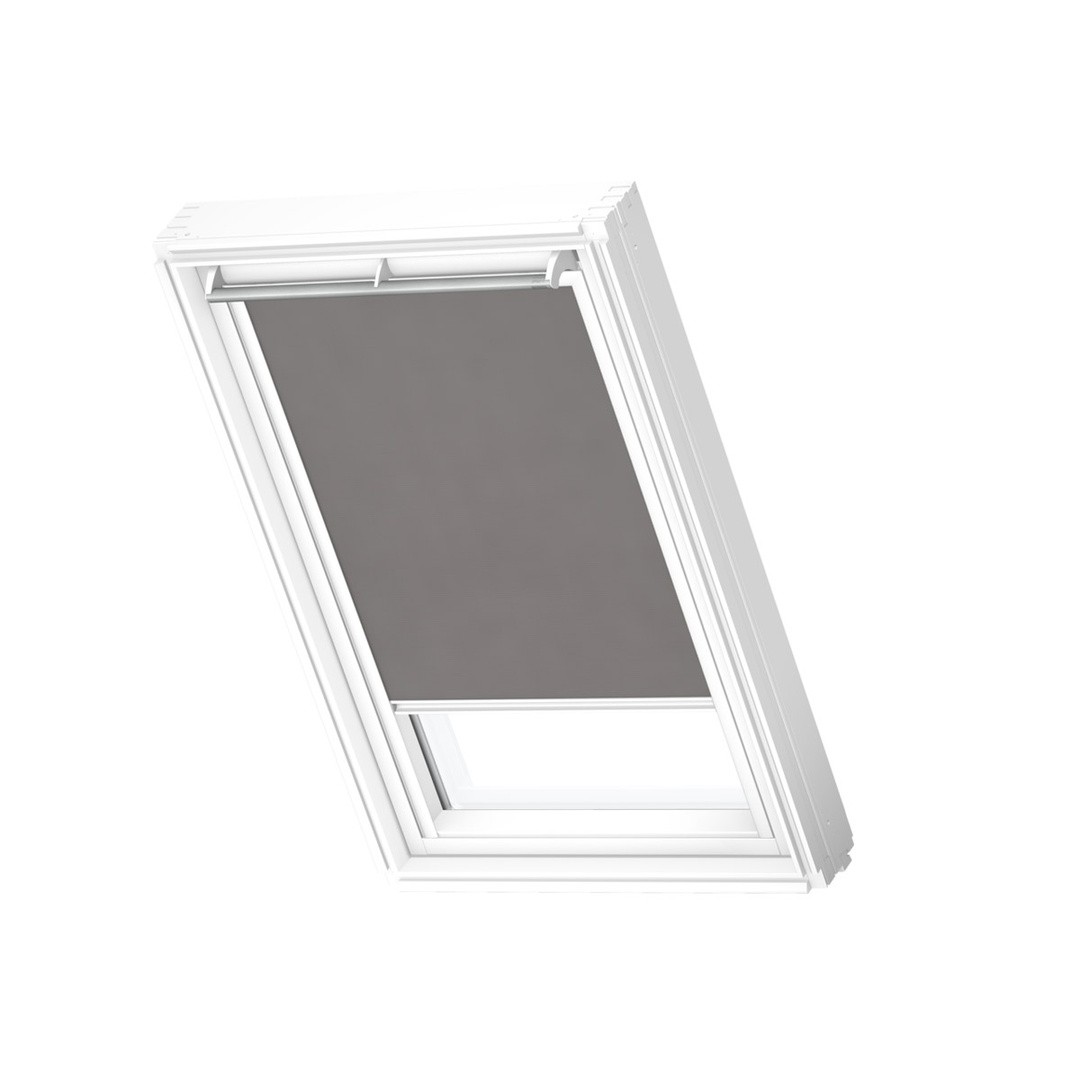 SENČILO ZA STREŠNO OKNO VELUX RML FK06 4161S ROLO, EL.UPR., SIVA