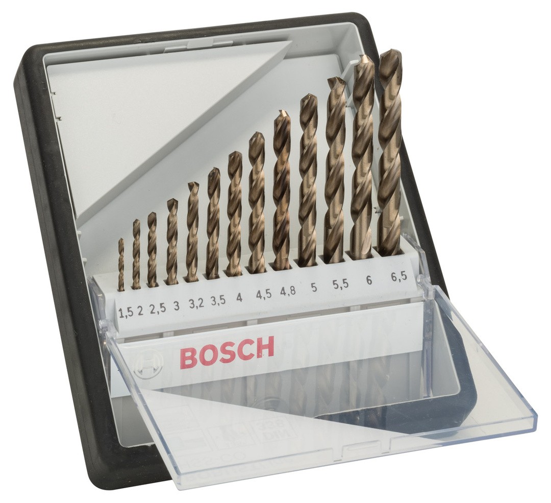 GRT. SVEDROV ZA KOVINO BOSCH 13-DELNI KOMPLET SVEDROV HSS-CO 1.5-6.5 MM