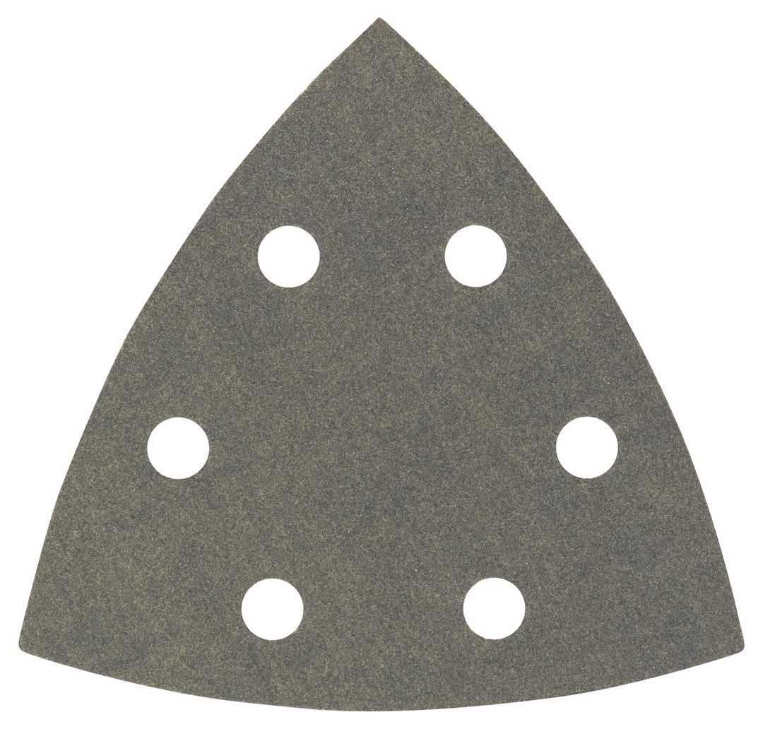 DELTA/VEČNAM BRUSNI LIST BOSCH 5-DELNI SET F355 ČRN 93MM K320 6 LUKENJ