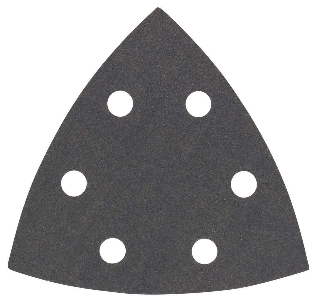 DELTA/VEČNAM BRUSNI LIST BOSCH 5-DELNI SET F355 ČRN 93MM K400 6 LUKENJ
