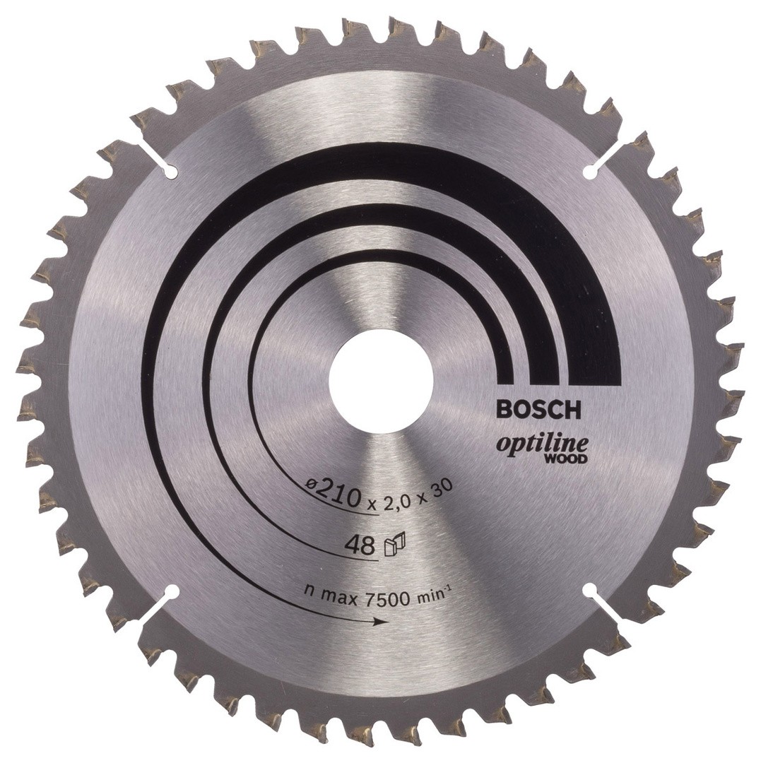 LIST ŽAGE ZA LES WIDIA BOSCH 210X30X2 ZOB 48