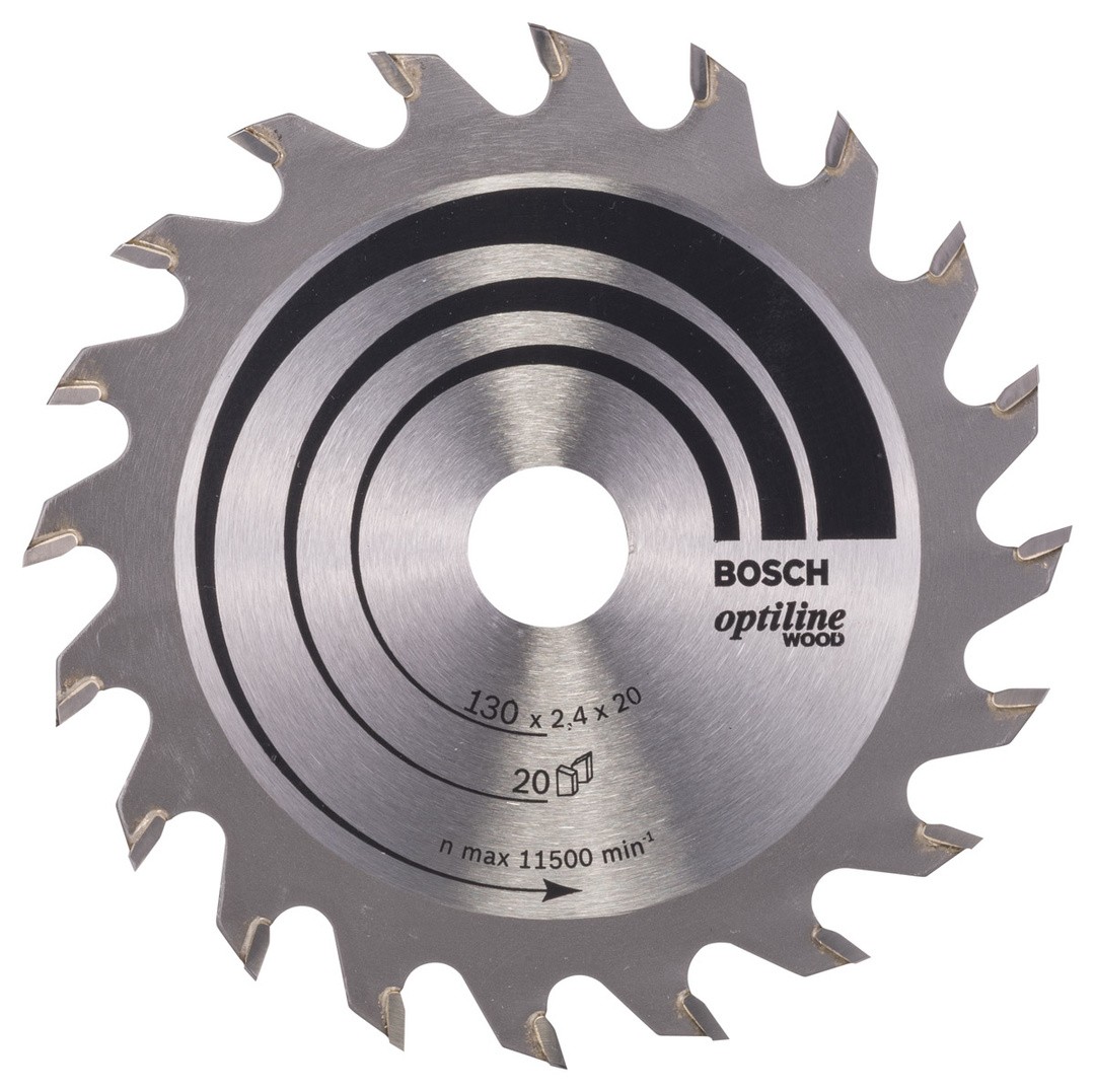 LIST ŽAGE ZA LES WIDIA BOSCH 130X20/16X2.4 ZOB 20
