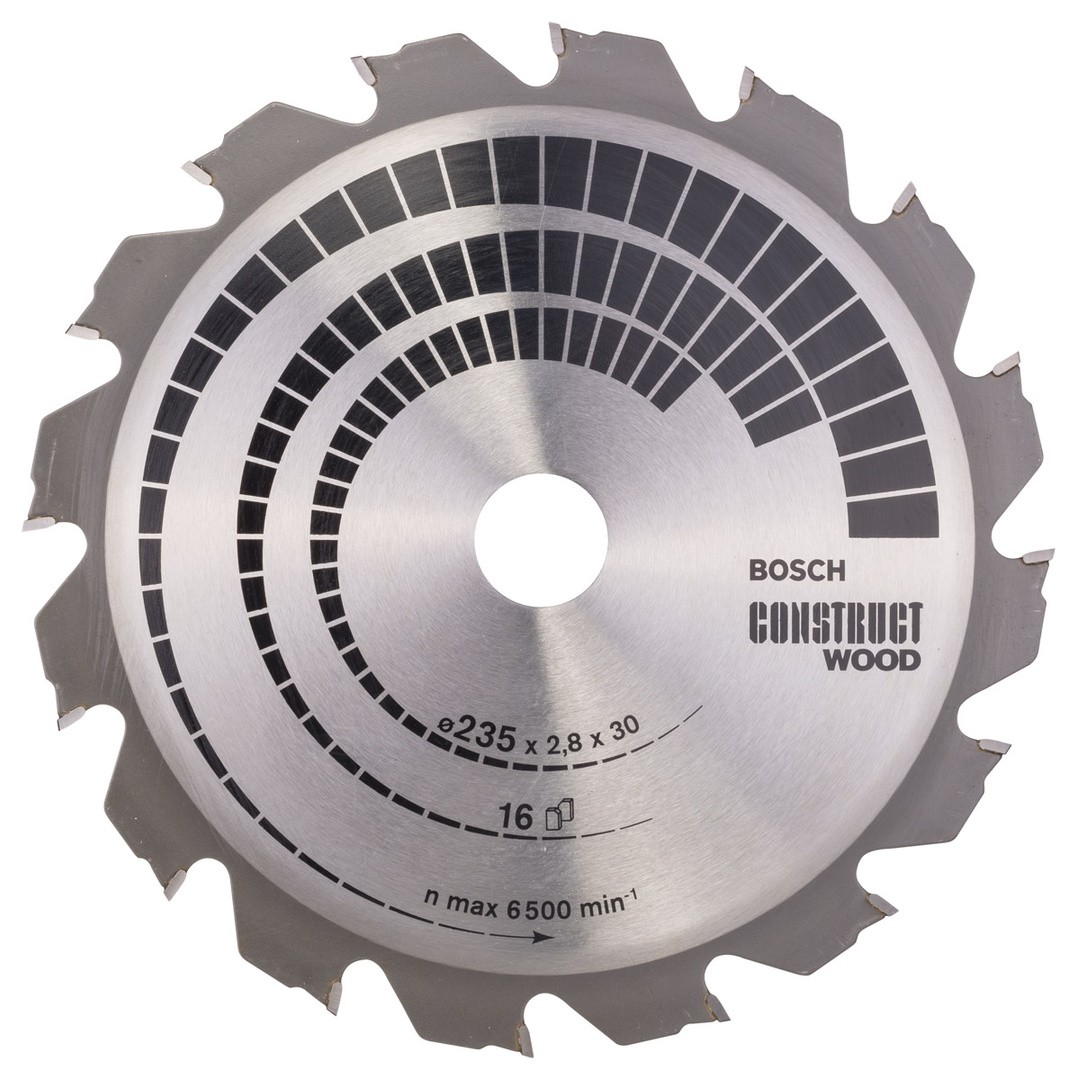 LIST ŽAGE ZA LES WIDIA BOSCH 235X30/25X2.8 ZOB 16